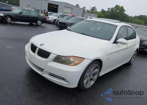 2007 BMW 335I из США, поврежденный, VIN WBAVB735X7VH22444